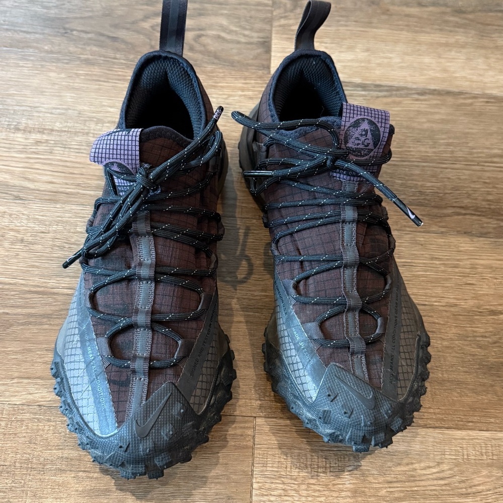 Nike 2021 ACG Mountain Fly Low 'Brown Basalt Trail Shoes Sneakers Size 6